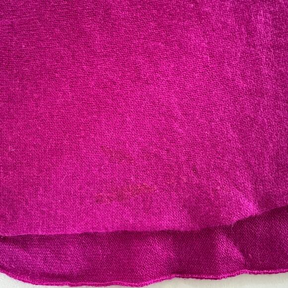 14th & Union Womens Cashmere Boat Neck Sweater Fuchsia Soft Knit Small - Picture 6 of 8